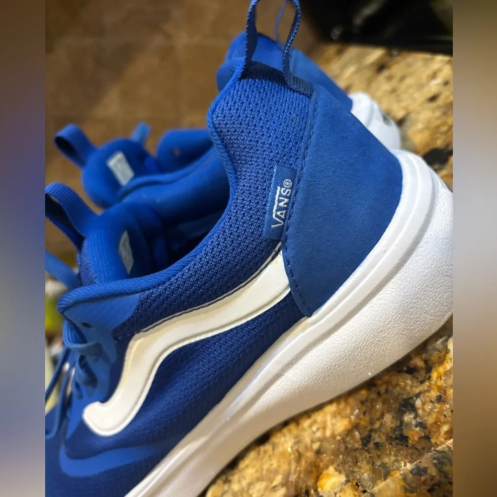 Vans UltraRange UltraCush Royal Blue White Sneakers Men’s 8 / Women’s 9.5 - Picture 2 of 12